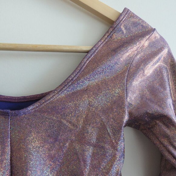 FREEDOM RAVE WEAR Athena New York Bodysuit in Pink Metallic Festival Size XS NWT - Picture 12 of 16